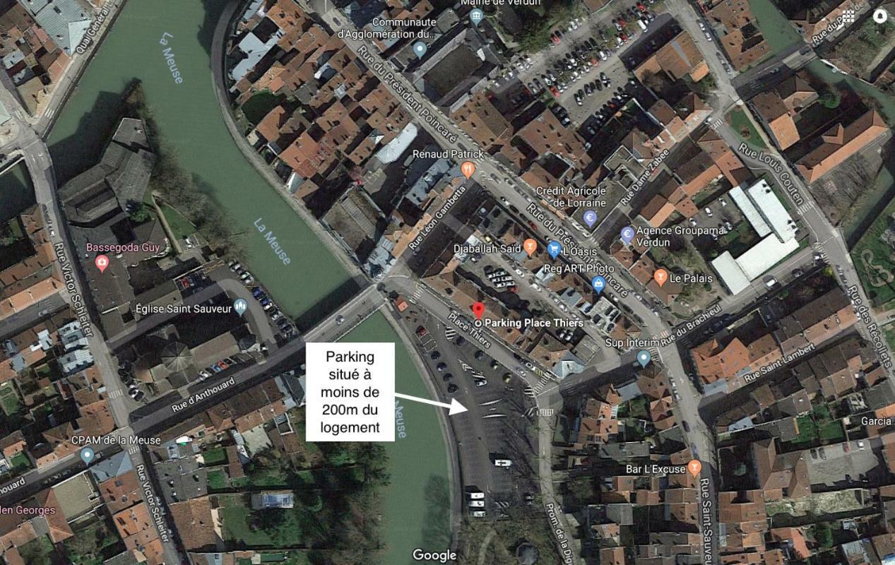 Sympathique Logement En Centre Ville Verdun-sur-Meuse Luaran gambar